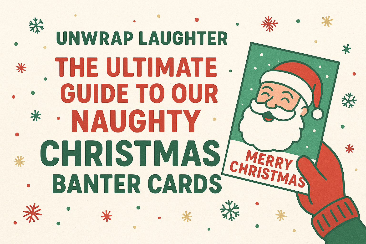 Unwrap Laughter: The Ultimate Guide to Our Naughty Christmas Banter Cards