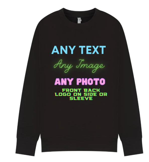 Custom Sweatshirt Jumper