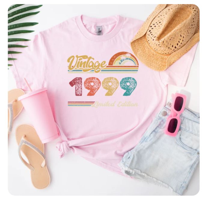 Custom VINTAGE Any Year TShirt