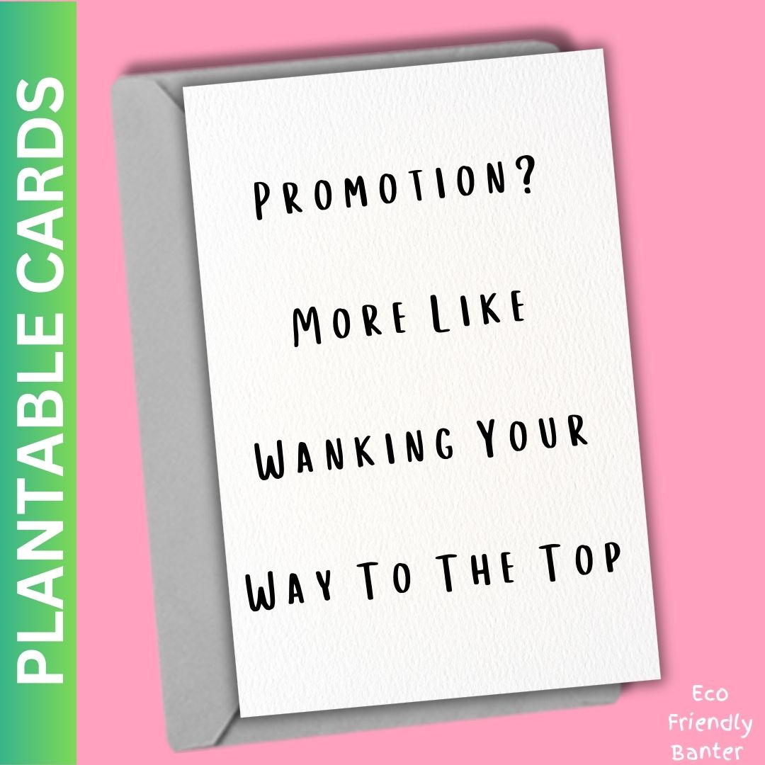 Promotion More Like Wanking Your Way To The top