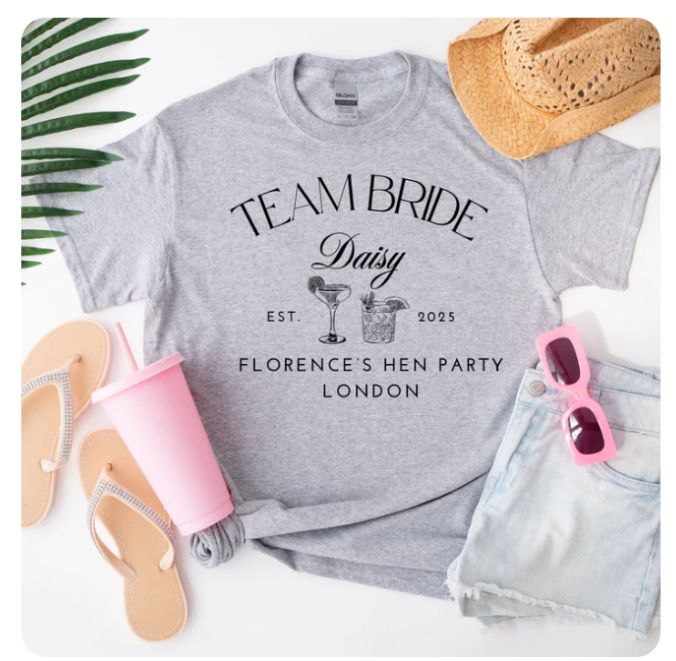 Social Club Them Hen Do Party T Shirts