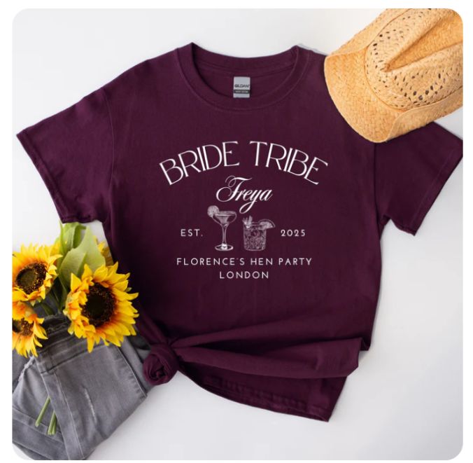 Social Club Them Hen Do Party T Shirts