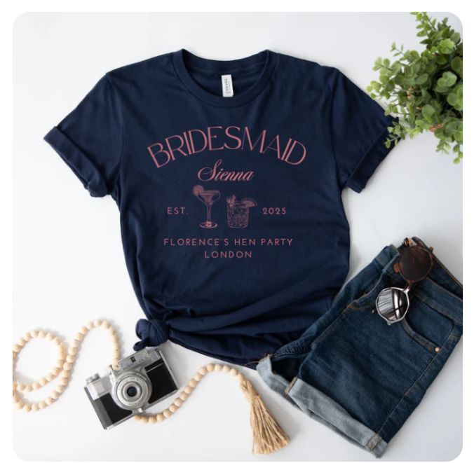 Social Club Them Hen Do Party T Shirts