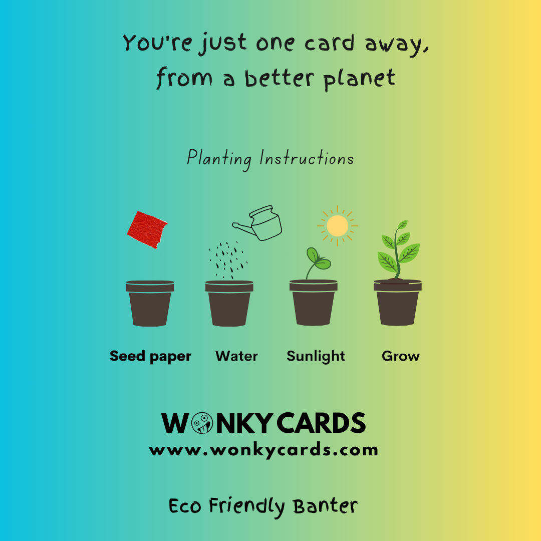 gay planting seed Happy Birthday To My Gay – wonkycardsandgifts